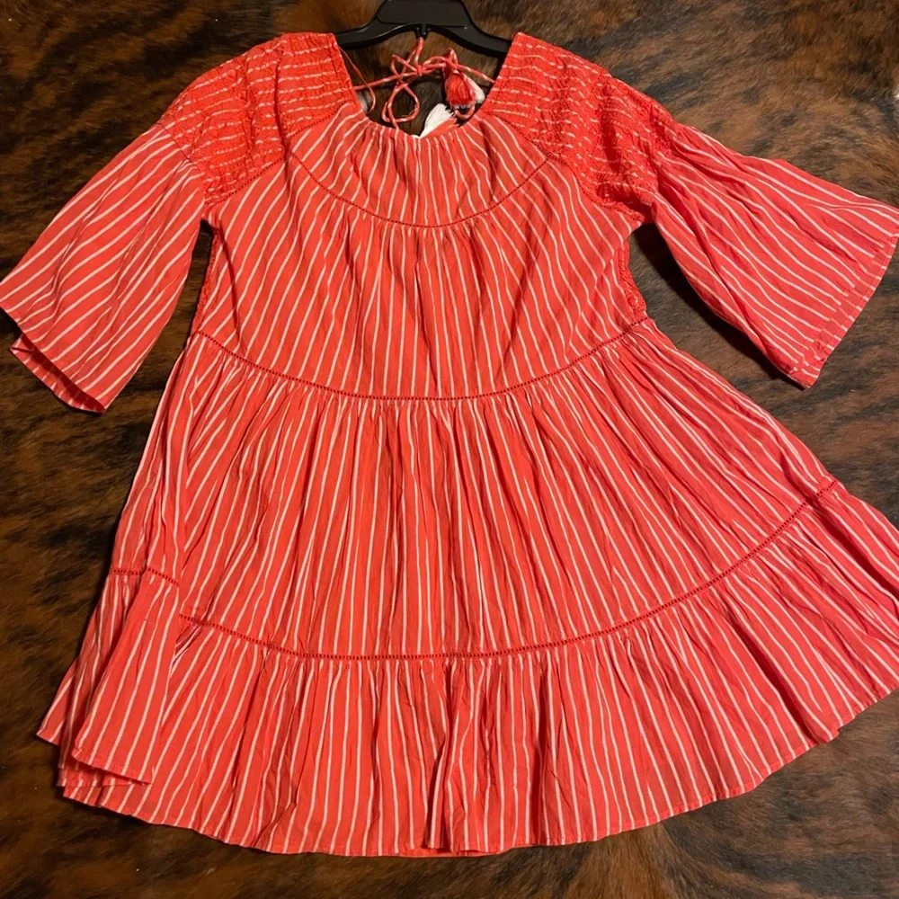 Free People Lola Embroidered Mini Dress - Picture 7 of 8